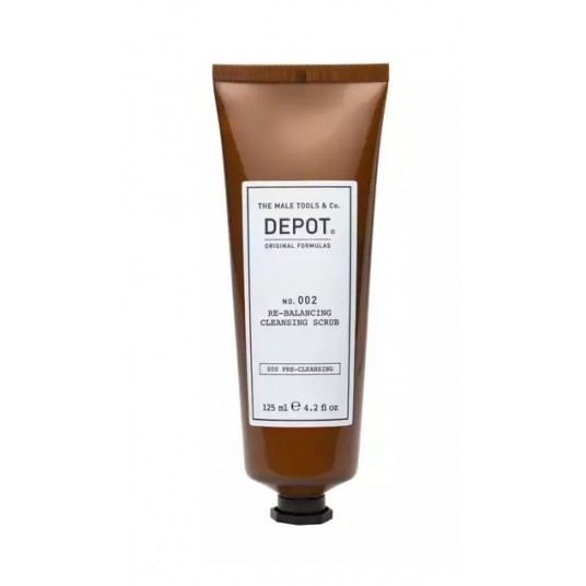 DEPOT 002 CLEANSING SCRUB 125ML -zdjęcie numer 1