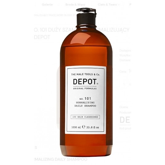 DEPOT 101 NORMALIZING DAILY SZAMPON 1L -zdjęcie numer 1