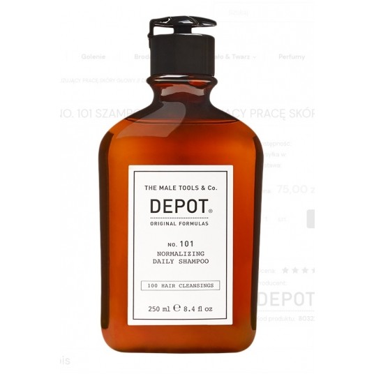 DEPOT 101 NORMALIZING DAILY SZAMPON 250ML -zdjęcie numer 1