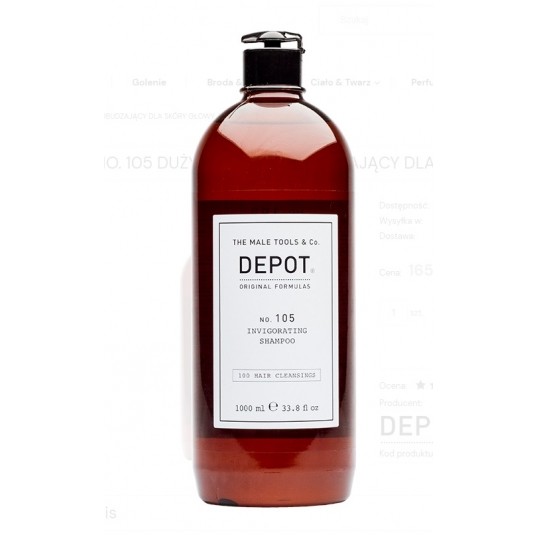 DEPOT 105 SZAMPON 1000 ML -zdjęcie numer 1