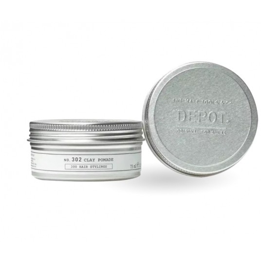 DEPOT 302 CLAY POMADE 75 ML -zdjęcie numer 1