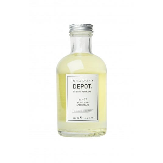 DEPOT 407 RESTORING AFTERSHAVE 500 ML -zdjęcie numer 1