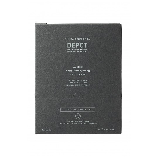DEPOT 808 DEEP HYDRATING FACE MASK -zdjęcie numer 2