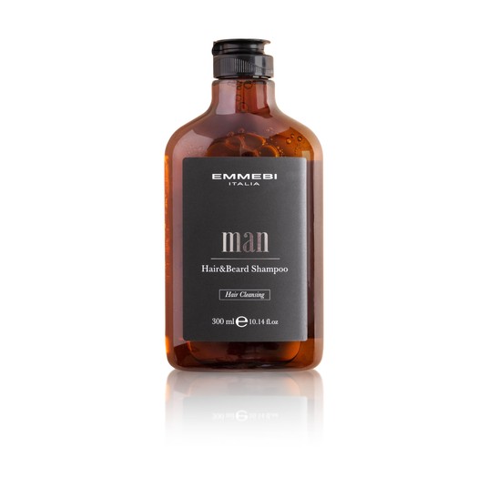 EMMEBI Man Hair & Beard szampon 300ml -zdjęcie numer 1