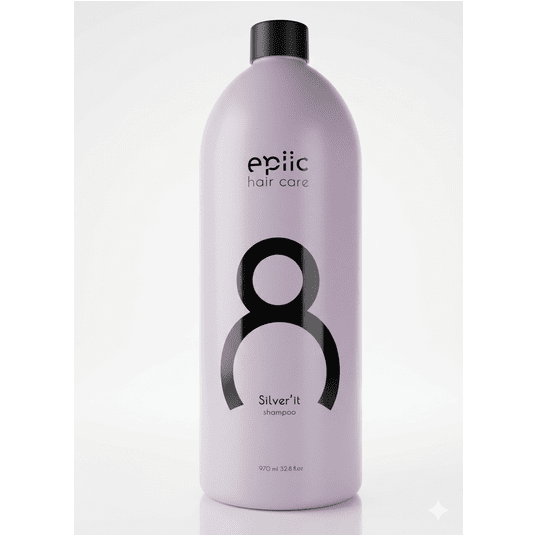 Epiic 08 Silver Shampon 970ml -zdjęcie numer 1