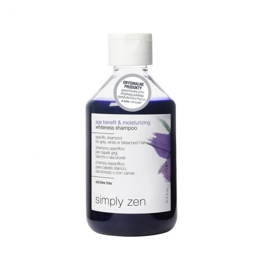 SIMPLY ZEN AGE BENEF&MOIST WHITENESS SZAMPON 250 M -zdjęcie numer 1
