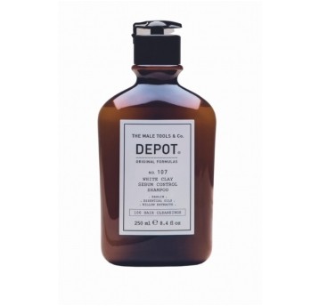 DEPOT 107 WHITE CLAY SEBUM CONT SZAMPOON 250 ML
