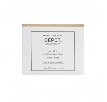 DEPOT 602 SCENTED BAR WHITE CEDAR 100G