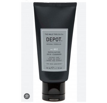 DEPOT 802 EXFOLIATING SKIN CLEANSER 50 ML