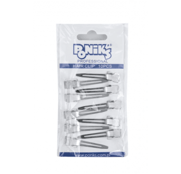 PONIKS Klipsy Metalowe 10 SZT 4,5cm